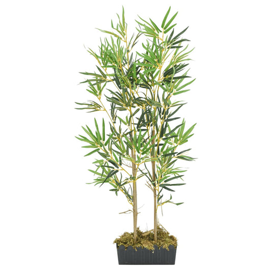 Albero BambÃ¹ Artificiale 552 Foglie 120 cm Verde