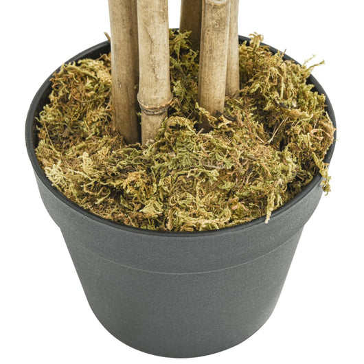 Albero Bambù Artificiale 1288 Foglie 180 cm Verde 358970