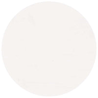 Piano Tavolo Rotondo Bianco Ã˜50x3 cm in Legno Massello di Pinocod mxl 130719