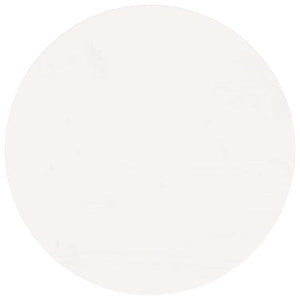 Piano Tavolo Rotondo Bianco Ã˜50x3 cm in Legno Massello di Pinocod mxl 130719