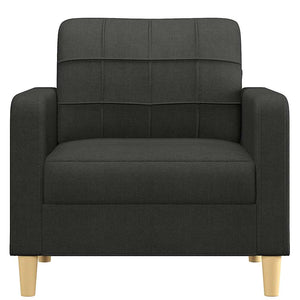 Poltrona Nera 60 cm in Tessuto 359079