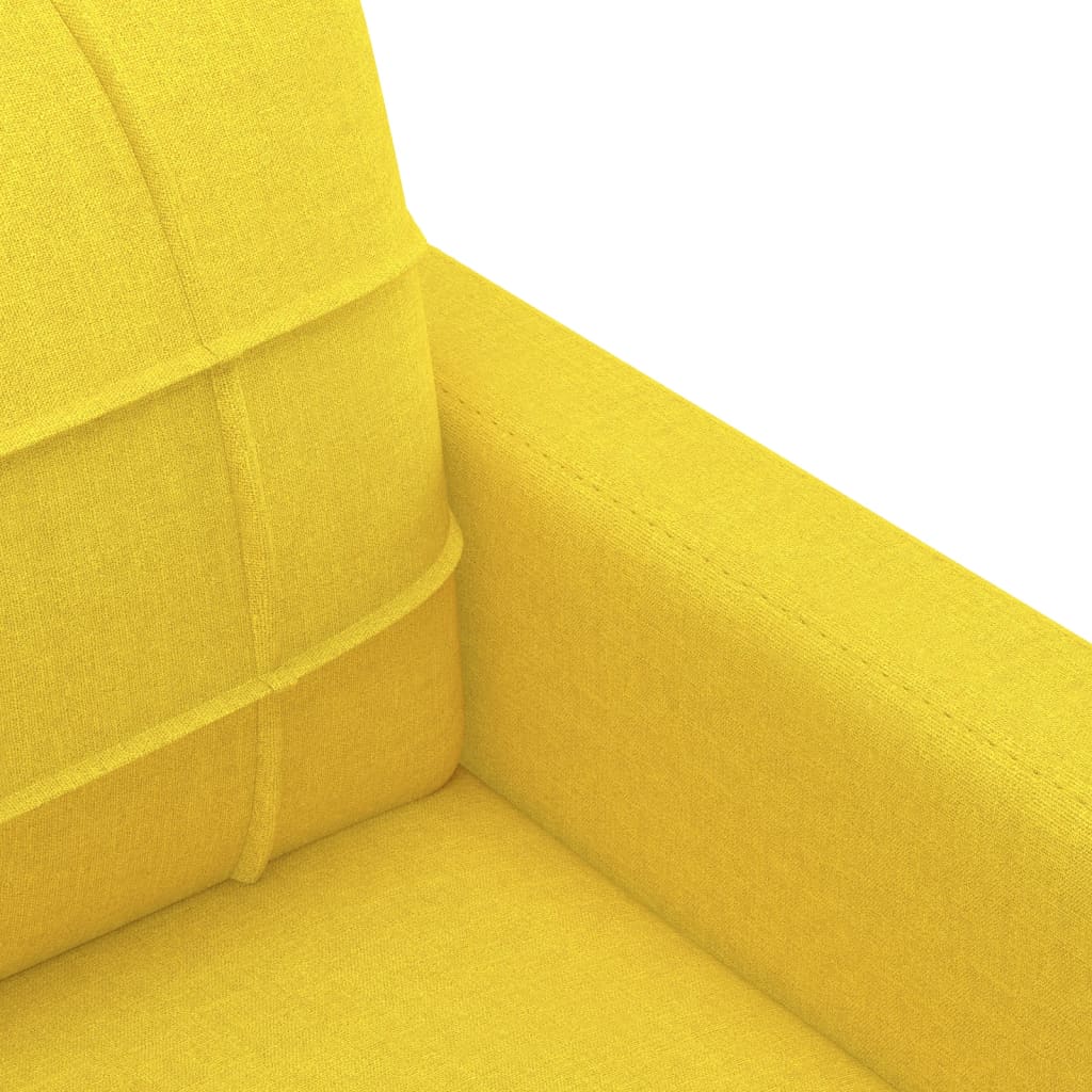 Poltrona Giallo Chiaro 60 cm in Tessuto 359080