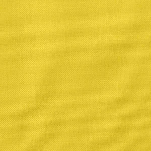 Divano a 2 Posti Giallo Chiaro 120 cm in Tessuto 359088