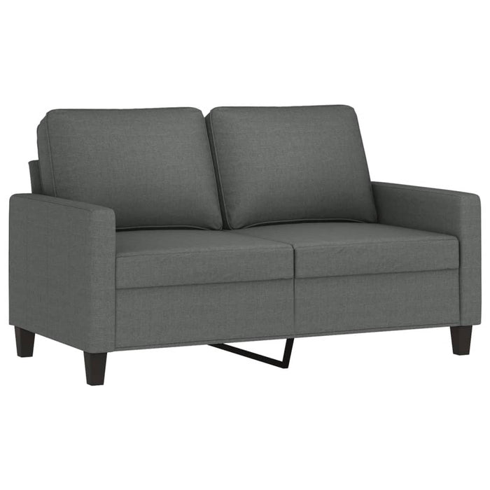 Divano a 2 Posti-Sofa 2 Posti Grigio Scuro 120 cm in Tessuto 445652