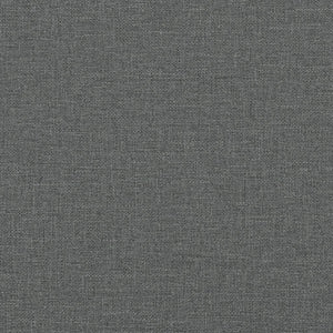 Divano a 2 Posti Grigio Scuro 120 cm in Tessuto 359156