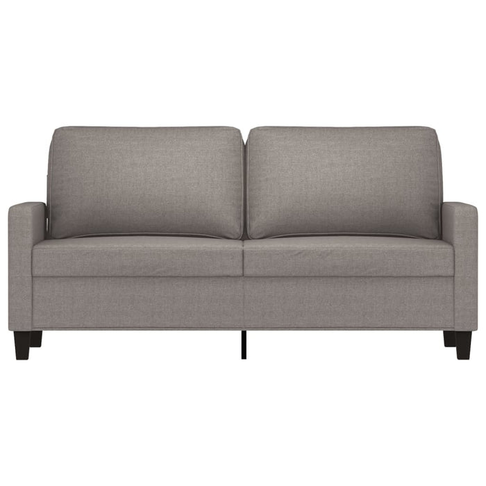 Divano a 2 Posti Tortora 140 cm in Tessutocod mxl 106758