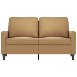 Divano a 2 Posti marrone 120 cm in Vellutocod mxl 133687