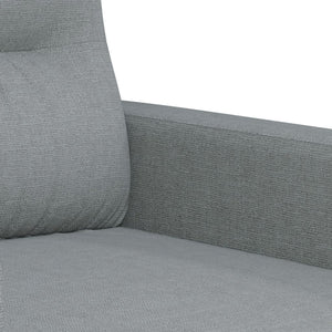 Poltrona Grigio Chiaro 60 cm in Tessuto 359219