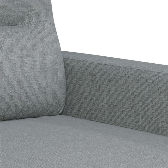 Poltrona Grigio Chiaro 60 cm in Tessuto 359219
