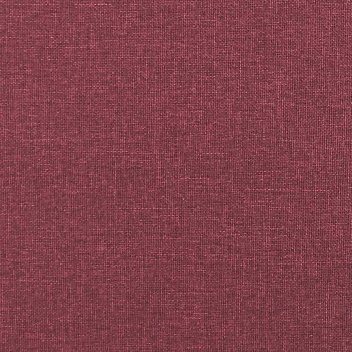 Divano a 3 Posti Rosso Vino 180 cm in Tessuto 359249