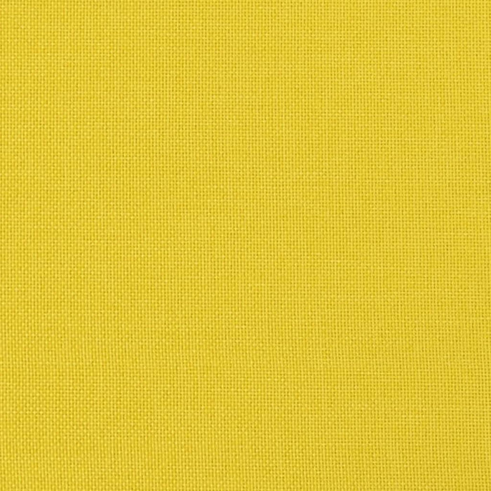 Divano a 2 Posti Giallo Chiaro 120 cm in Tessuto 359264