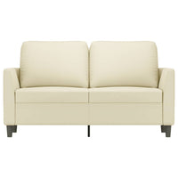 Divano a 2 Posti Crema 120 cm in Similpellecod mxl 131581
