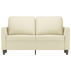Divano a 2 Posti Crema 120 cm in Similpellecod mxl 131581