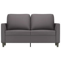 Divano a 2 Posti Grigio 120 cm in Similpellecod mxl 83673