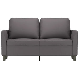 Divano a 2 Posti Grigio 120 cm in Similpellecod mxl 83673