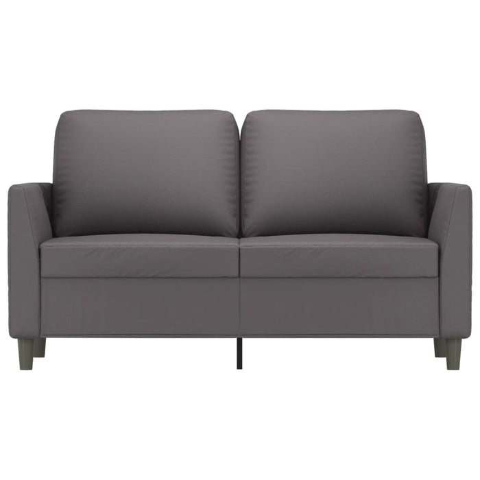 Divano a 2 Posti Grigio 120 cm in Similpellecod mxl 83673