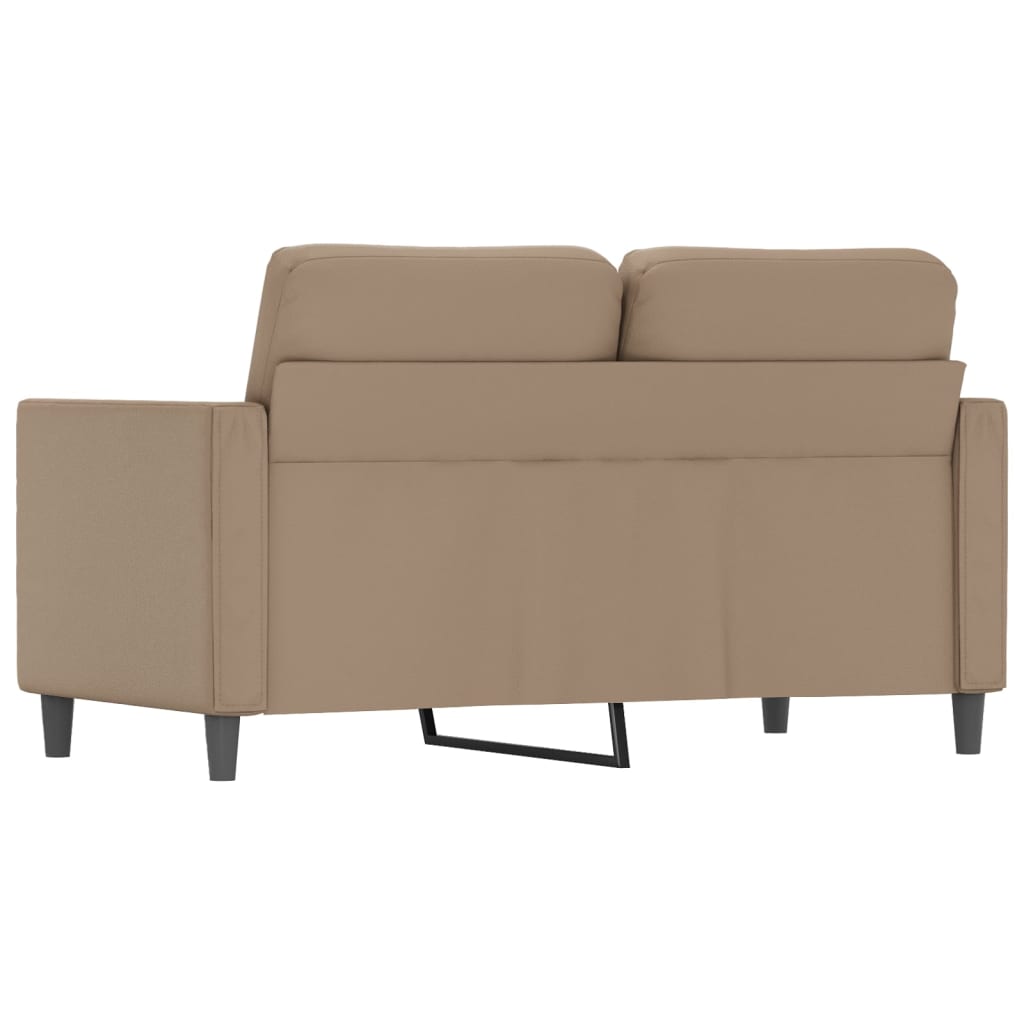 Divano a 2 Posti Cappuccino 140 cm in Similpelle 359332