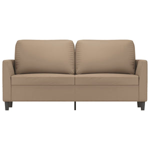 vidaXL Divano a 2 Posti Cappuccino 140 cm in Similpelle