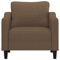 Poltrona Marrone 60 cm in Tessutocod mxl 109361