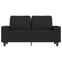 Divano a 2 Posti Nero 120 cm in Tessutocod mxl 83797