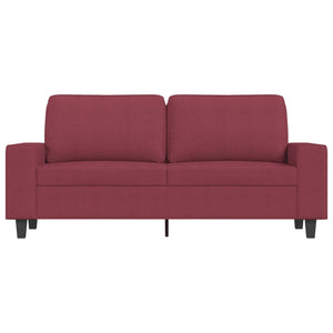 Divano a 2 Posti Rosso Vino 140 cm in Tessutocod mxl 133675