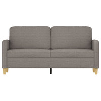 Divano a 2 Posti Tortora 140 cm in Tessutocod mxl 133344