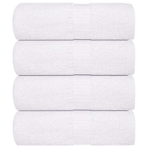 Salviette 4 pz Bianche 15x21 cm 360 g/m² 100% Cotone