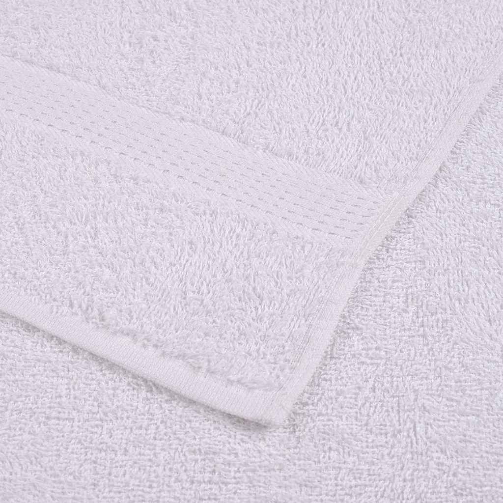 Salviette 4 pz Bianche 15x21 cm 360 g/m² 100% Cotone 136638