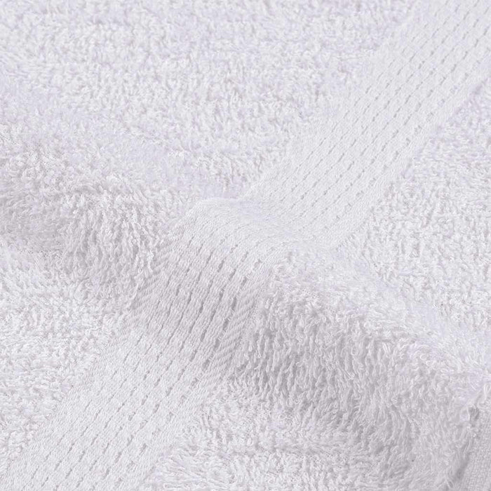 vidaXL Asciugamani da bagno 4 pz FROGN Bianco 30x30 cm 100% cotone