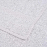 Asciugamani Ospiti 10 pz Bianco 30x50 cm 360 g/mÂ² 100% Cotone