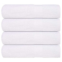 Asciugamani 4 pz Bianchi 50x100 cm 360 g/m² 100% Cotone