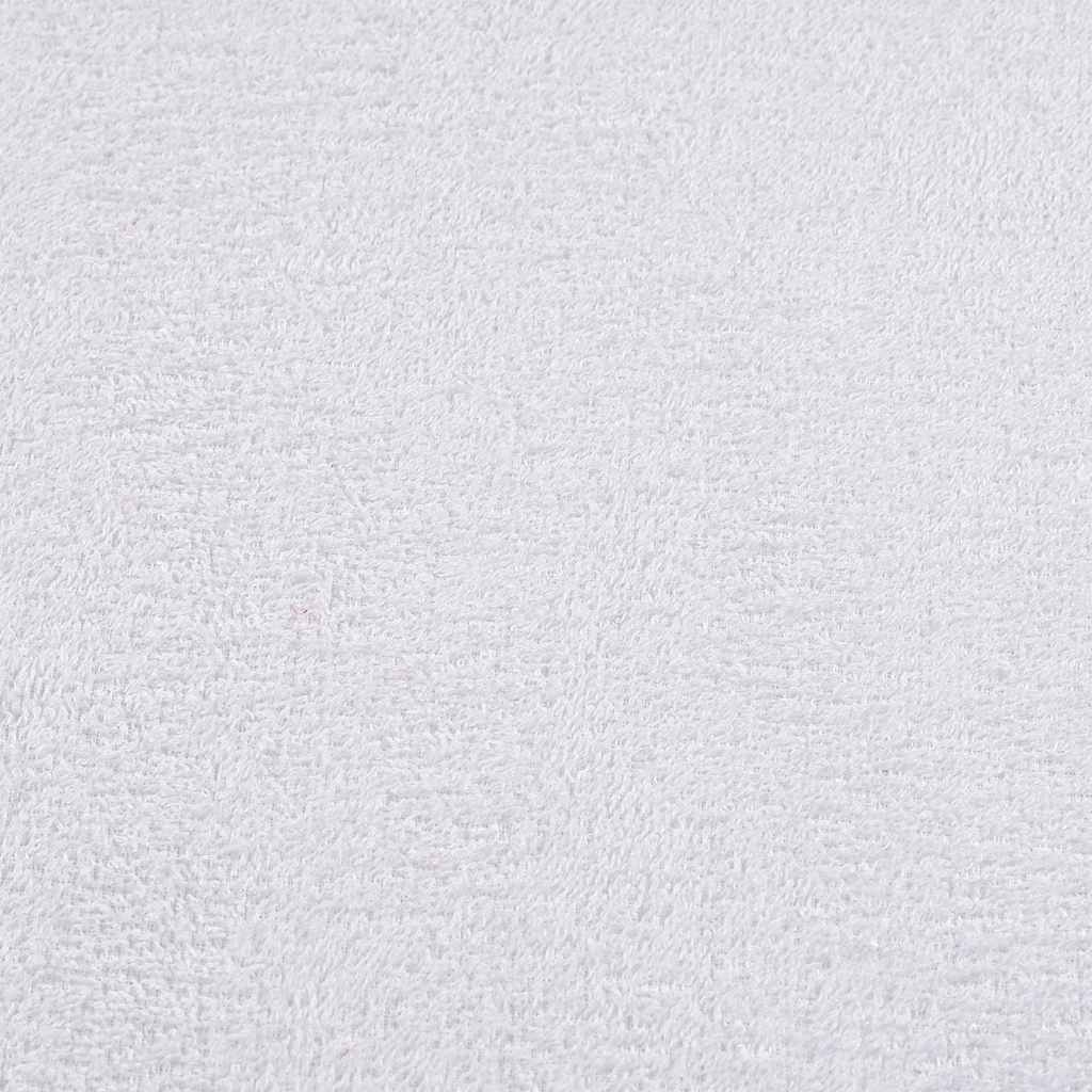 vidaXL Asciugamani Doccia 4 pz Bianchi 70x140 cm 360 g/m² 100% Cotone