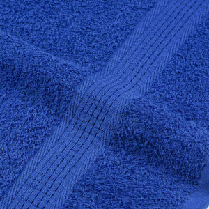 vidaXL Asciugamani Ospiti 2 pz Blu 30x50 cm 360 g/m² 100% Cotone
