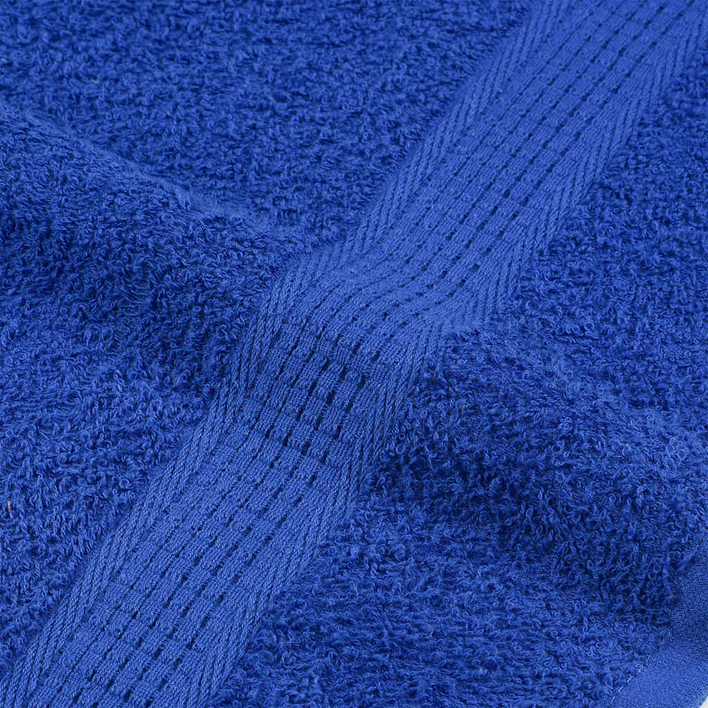 Asciugamani 4 pz Blu 100x200 cm 360 g/m² 100% Cotone 136723