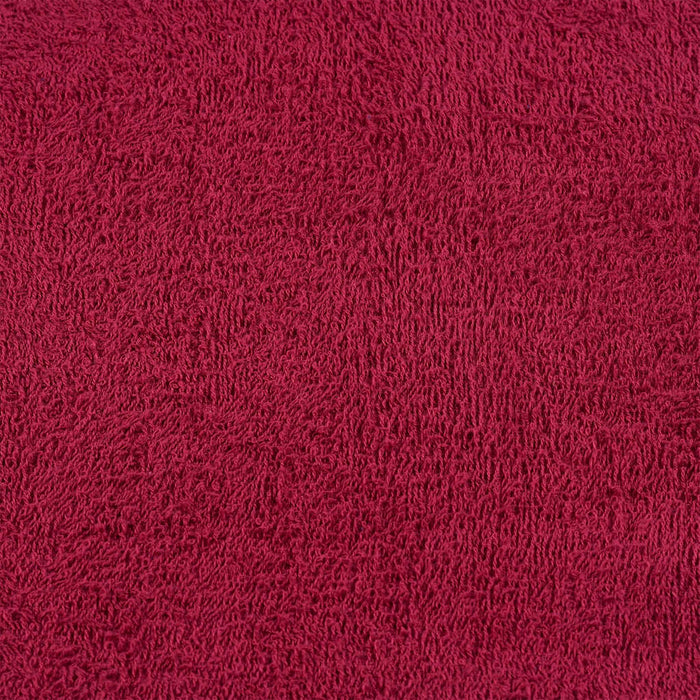 Asciugamani Ospiti 4 pz Bordò 30x50 cm 360 g/m² 100% Cotone 136732