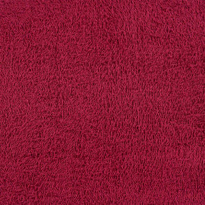 Asciugamani 10 pz Bordò 50x100 cm 360 g/m² 100% Cotone 136736