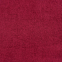 vidaXL Asciugamani Doccia 10 pz Bordeaux 70x140cm 360 g/m² 100% Cotone