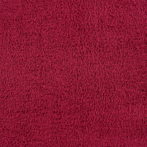 vidaXL Asciugamani Doccia 10 pz Bordeaux 70x140cm 360 g/m² 100% Cotone