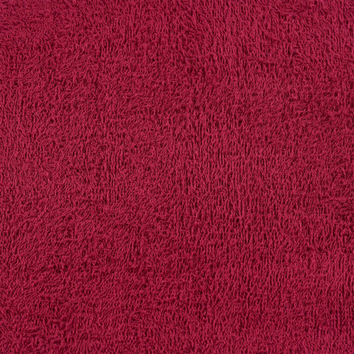 Asciugamani Doccia 10 pz Bordeaux 70x140cm 360 g/m² 100% Cotone 136739