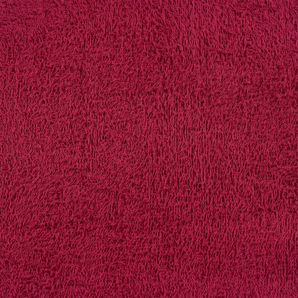 Asciugamani 4 pz Bordeaux 100x200 cm 360 g/m² 100% Cotone 136747