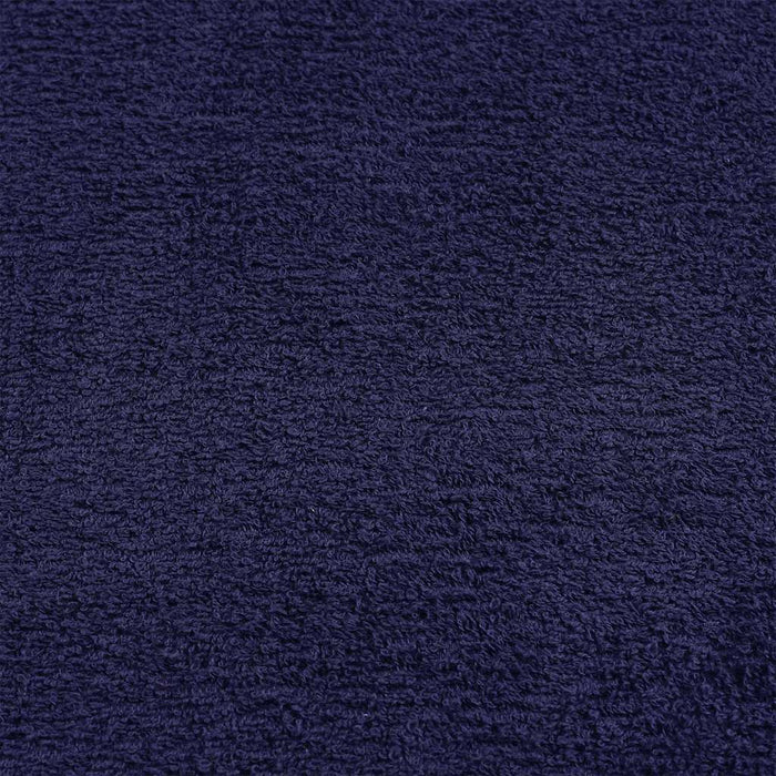 Asciugamani Ospiti 4 pz Blu Marino 30x50cm 360 g/m² 100% Cotone