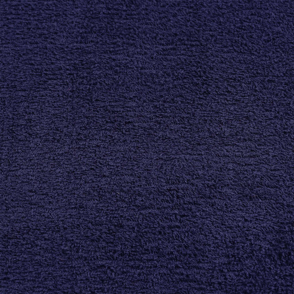 Asciugamani Ospiti 10pz Blu Marino 30x50cm 360 g/mÂ² 100% Cotone