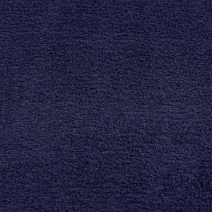vidaXL Asciugamani 10 pz Blu Marino 50x100 cm 360 g/m² 100% Cotone
