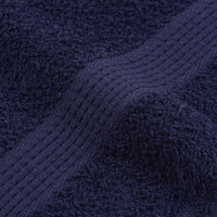 Asciugamani Doccia 4 pz Blu Marino 70x140cm 360g/m² 100% Cotone 136786