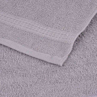 Asciugamani da bagno 4 pz FROGN Grigio 30x30 cm 100% cotone 136825