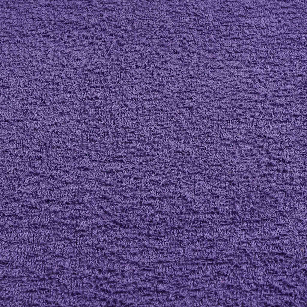 Asciugamani Doccia 2 pz Viola 70x140 cm 360 g/m² 100% Cotone 136881