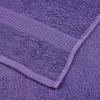 vidaXL Asciugamani Doccia 4 pz Viola 70x140 cm 360 g/m² 100% Cotone