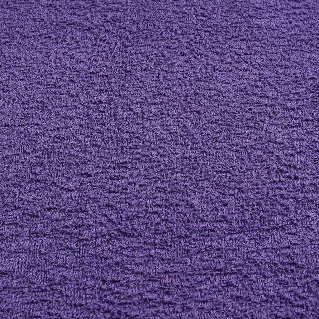Asciugamani da Bagno 10pz Viola 100x150cm 360g/m² 100% Cotone 136886