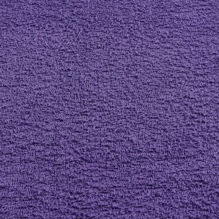 Asciugamani da Bagno 10pz Viola 100x150cm 360g/m² 100% Cotone