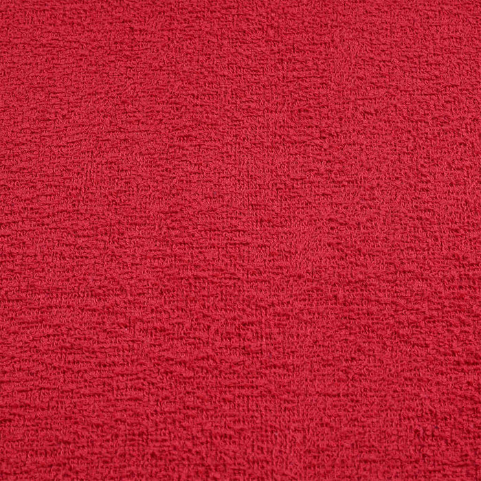 vidaXL Asciugamani da bagno 10 pz FROGN Rosso 30x30 cm 100% Cotone